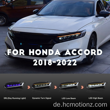 HcMotionz 2018-2022 Honda Accord LED-Kopflampe